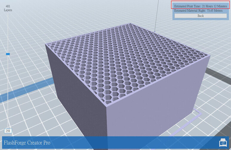 set printer model in simplify 3d